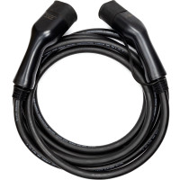 HiSmart charging cable for electric vehicles Type 2 - Type 2, 32A, 22kW, 3 phase, 5m (EV200023)