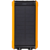 Universal mobile battery PowerPlant 10000mAh, 2xUSB-A, solar panel 5.5V-0.2A (PB930494)