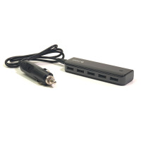 Автомобільний зарядний пристрій PowerPlant UB-860 5xUSB:12-24V, 7.2A (SC230044)