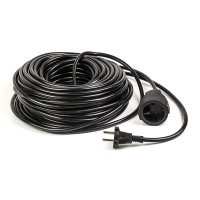 Подовжувач PowerPlant 30 м, 2x1.5мм2, 10А (JY-3021/30) (PPEA10M300S1)