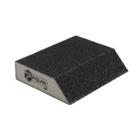 Sanding sponge P60 Polax angular 110x90x25 mm (54-183)