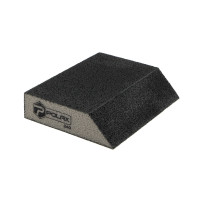 Sanding sponge P240 Polax angular 110x90x25 mm (54-187)