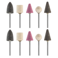 Grinding stone set Polax 10 pcs. (54-230)