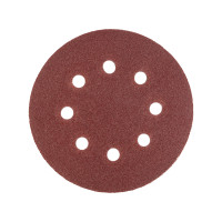 Perforated Hook and Loop Sanding Discs K100 125 mm, 10 pcs Polax (54-216)