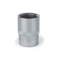 Головка торцевая автомобильная шестигранная 21 мм, 1/2,  Polax (25-093)