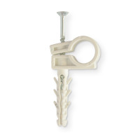 Polax D13-14 Pipe and Cable Clamp with Impact Screw 50 pcs. (37-072)