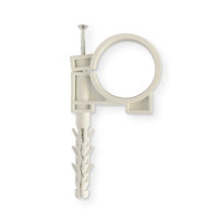 Polax D50 Pipe and Cable Clamp with Impact Screw 25 pcs. (37-079)
