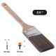 Пензель малярний плоский 2" Polax скошений (58-001)