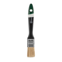 Brush flat Polax 1" type "English" professional, mixed bristles, plastic handle (10-001)