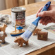 Кисть флейцевая Polax 2" тип "Acrylic" профессиональная, искусственный ворс, пластиковая ручка (03-009)