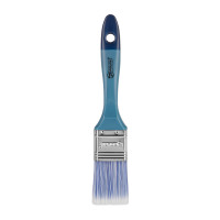 Brush flat Polax 1.5" type "Acrylic" professional, artificial bristles, plastic handle (03-008)