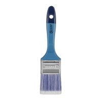Brush flat Polax 2" type "Acrylic" professional, artificial bristles, plastic handle (03-009)