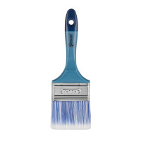 Brush flat Polax 3" type "Acrylic" professional, artificial bristles, plastic handle (03-011)