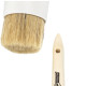 Round brush Polax №16/55mm, type "Standard" professional, mixed bristles, wooden handle (08-008)