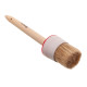 Round brush Polax №16/55mm, type "Standard" professional, mixed bristles, wooden handle (08-008)