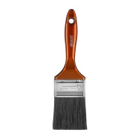 Brush flat Polax 2.5" type "Lacra" artificial bristles, plastic handle (09-004)