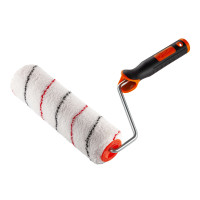 Roller "Microfiber" 250x48 mm with handle Premium Polax (770-143)