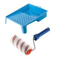 Roller "Multicolor" 180x48 mm with handle and Polax tray (770-150)