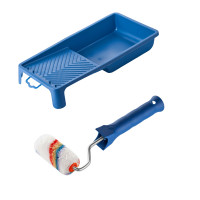 Roller "Elitacolor" 70x15 mm with handle and Polax tray (770-180)