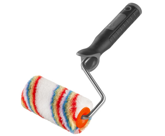 Paint roller "Elitacolor" 6x30x100 mm professional Polax (20-003)