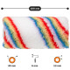 Paint roller "Elitacolor" 6x30x100 mm professional Polax (20-003)