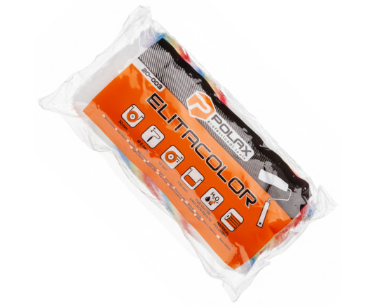 Paint roller "Elitacolor" 6x30x100 mm professional Polax (20-003)