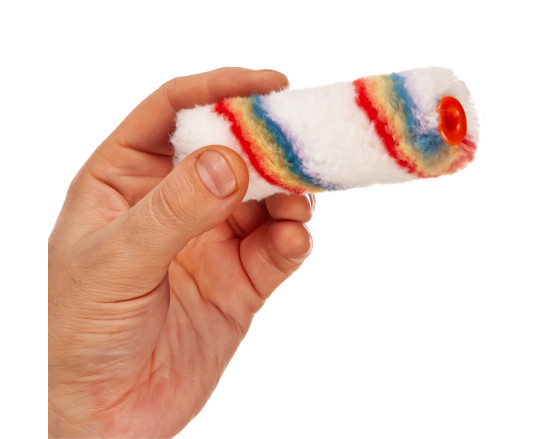 Paint roller "Elitacolor" 6x15x100 mm professional Polax (20-005)