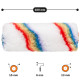 Paint roller "Elitacolor" 6x15x100 mm professional Polax (20-005)