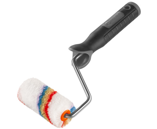 Paint roller "Elitacolor" 6x15x70 mm professional Polax (20-007)