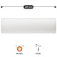 Paint roller "Foam rubber" 6x50x180 mm professional Polax (1-08)