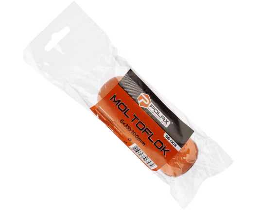 Roller "Moltoflock" 6х35х100 mm Polax (56-003)