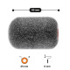 Roller "Moltflock Premium" 6x35x50 mm Polax (56-007)