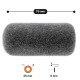 Roller "Moltflock Premium" 6х35х70 mm Polax (56-008)