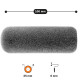 Roller "Moltflock Premium" 6х35х100 mm Polax (56-009)