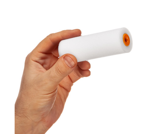 Paint roller "Foam rubber" 6x35x100 mm professional Polax (1-03)