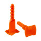 Screw SVP base Polax professional system for leveling tiles 100 pcs. 1.5 mm (1000-212)