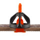 Screw SVP nut Polax professional system for leveling tiles 50 pcs. 1.5 mm (1000-213)