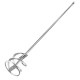 Polax professional construction mixer for dry mixes SDS PLUS, 98 mm (31-002)