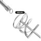 Polax professional construction mixer for dry mixes SDS PLUS, 98 mm (31-002)