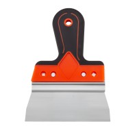 Polax facade spatula 150 x 50 mm with stainless coating, two-component handle PROFI (111-078)