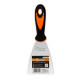 Spatula with stainless coating Polax 80 mm, two-component handle PROFI (111-068)