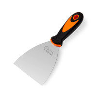 Spatula with stainless coating Polax 100 mm, two-component handle PROFI (111-069)