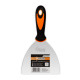 Spatula with stainless coating Polax 120 mm, two-component handle PROFI (111-070)