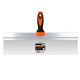 Spatula with stainless steel coating Polax 450 x 80 mm, two-component handle PROFI (111-077)