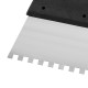 Шпатель Polax из нержавеющей стали для плитки 150 мм, зуб 6 х 6 мм (111-058)