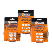 Polax Velcro sanding discs (K120, K320, K600) (335-62)