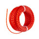 Wire for trimmer "Twisted square" 2.7 mm Polax 15 m (70-068)