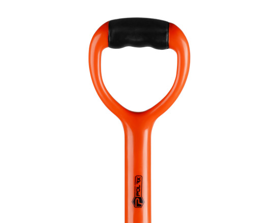 Bayonet shovel Polax with fiberglass handle 290х218 mm (70-133)