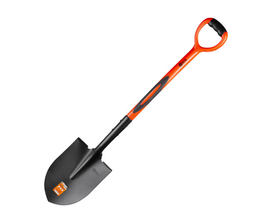 Bayonet shovel Polax with fiberglass handle 290х218 mm (70-133)