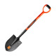 Bayonet shovel Polax with fiberglass handle 290х218 mm (70-133)